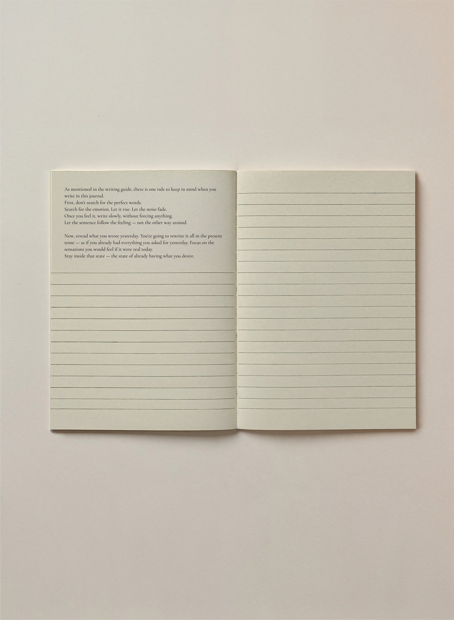 Guided Journal for Mental Clarity.