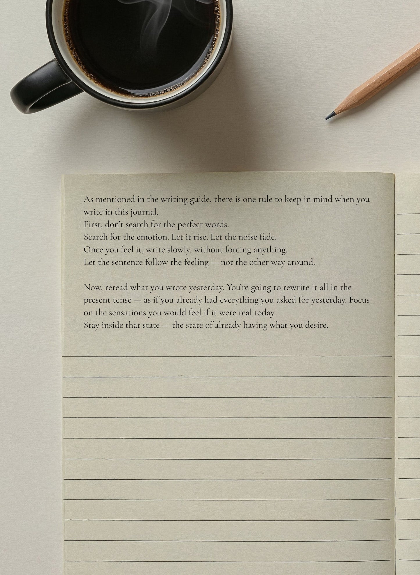 Guided Journal for Mental Clarity.